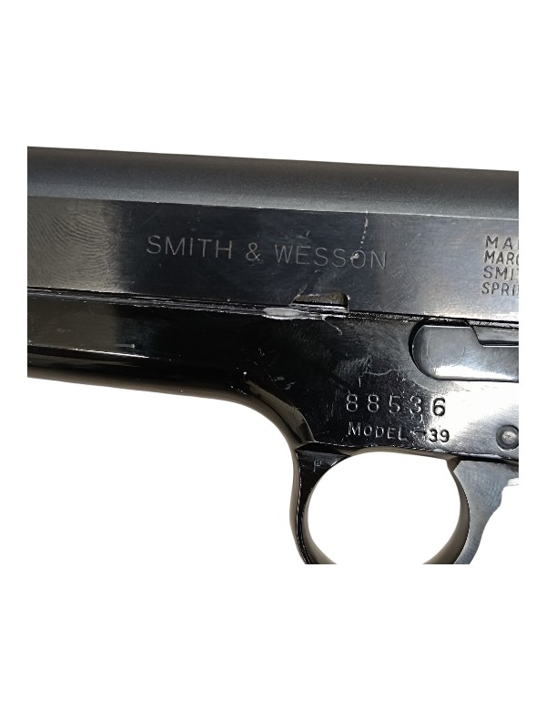 OCCASION PISTOLET SMITH & WESSON MOD 39 cal:9X19