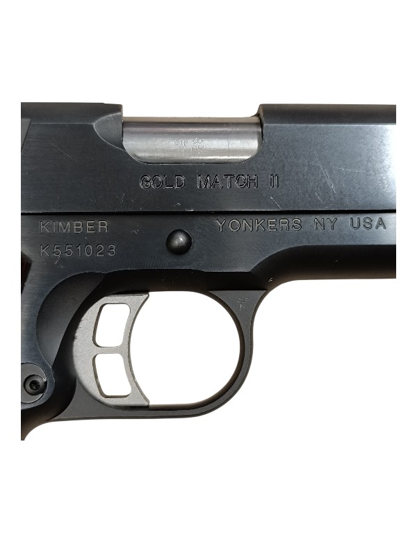 PISTOLET KIMBER SUPER MATCH II CALIBRE 45 ACP OCCASION