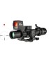 LUNETTE VORTEX VENOM 1-6X24 AR-BDC3 IL SFP MOA PACK MONTAGE + POINT ROUGE VORTEX VENOM 3MOA