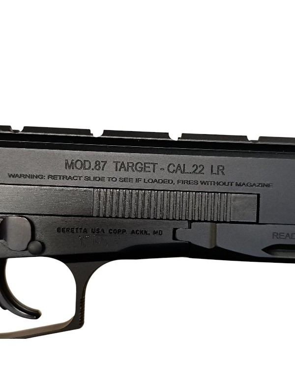 OCCASION PISTOLET BERETTA MOD 87 TARGET CALIBRE 22 LONG RIFLE
