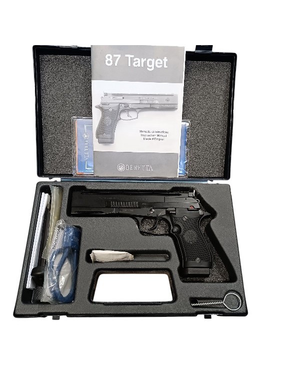 OCCASION PISTOLET BERETTA MOD 87 TARGET CALIBRE 22 LONG RIFLE