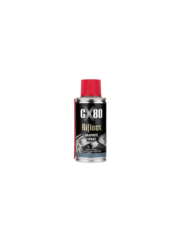 RifleCX Graphite Spray — Lubrifiant haute température (150 ml)