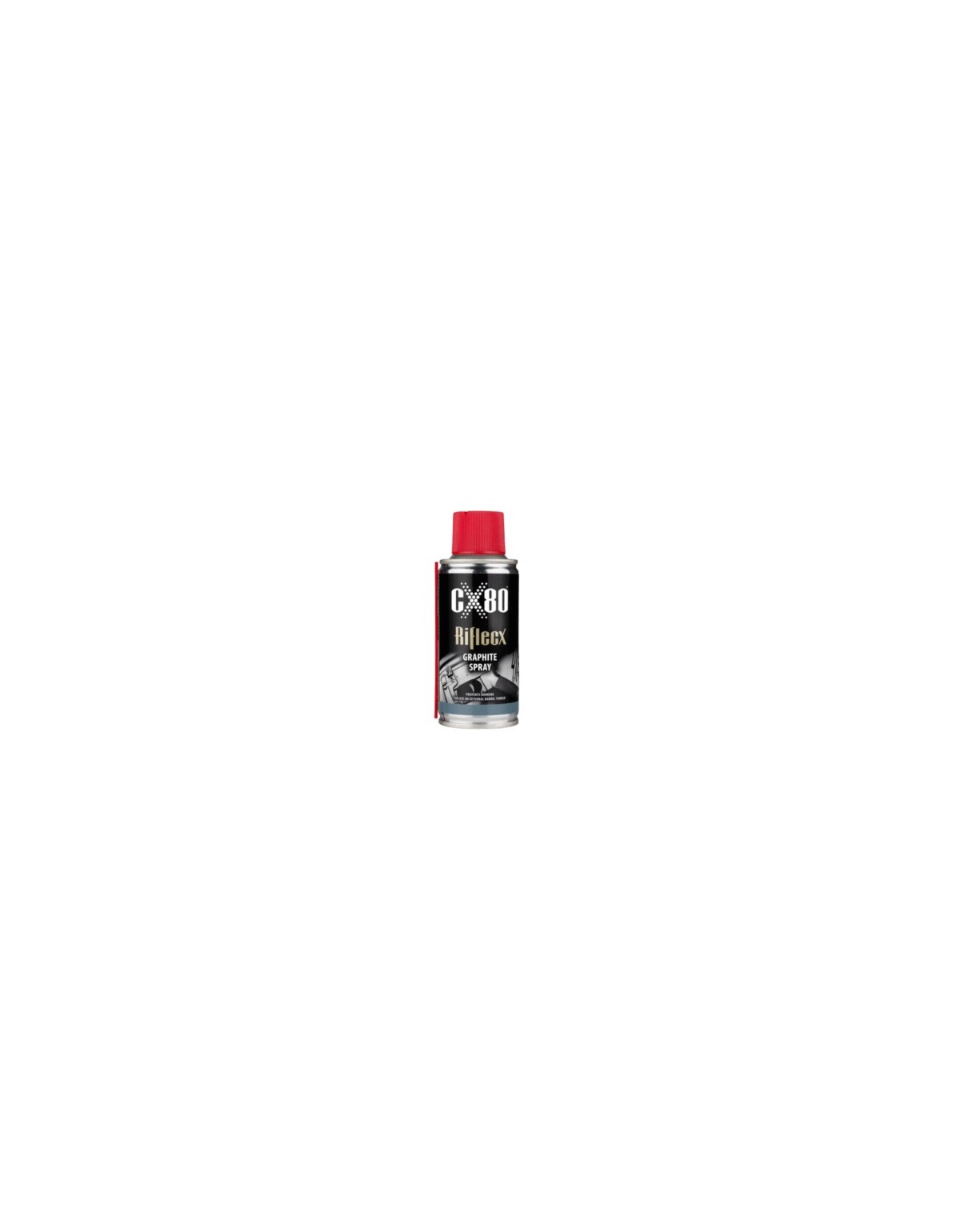 RifleCX Graphite Spray — Lubrifiant haute température (150 ml)