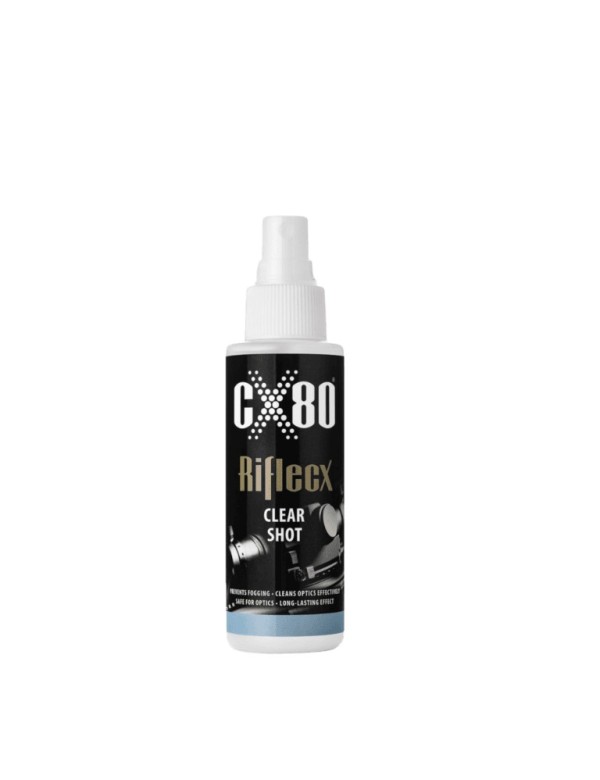 RifleCX Clear Shot — Nettoyant optique haute performance (100 ml)