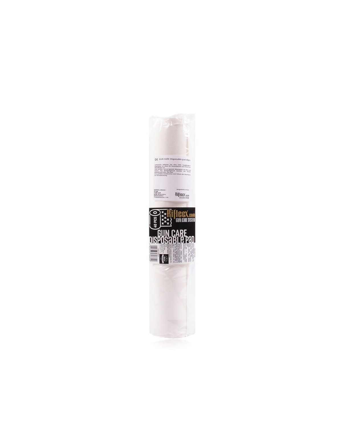 RifleCX Gun Care Disposable — Tapis jetable d'entretien (40 feuilles)