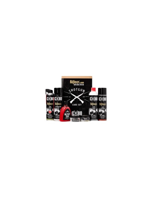 Shotgun Care Set — vue d'ensemble du kit