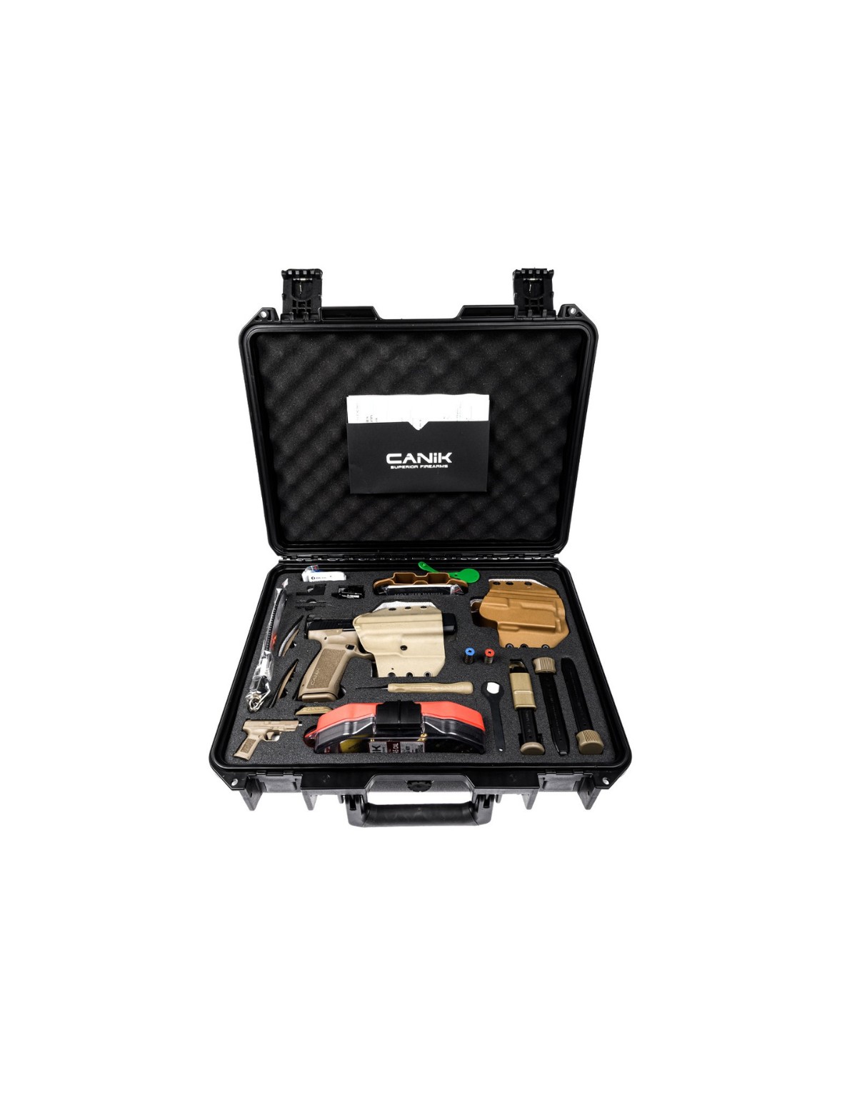 PISTOLET CANIK METE SFX FDE CALIBRE 9X19 PACK PREMIUM