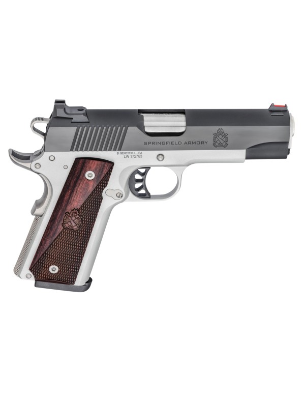 Pistolet Springfield Armory 1911 RONIN ALU / noir cal. .45ACP - 4.25'' - 10.8CM - 1 chargeur 8 coups