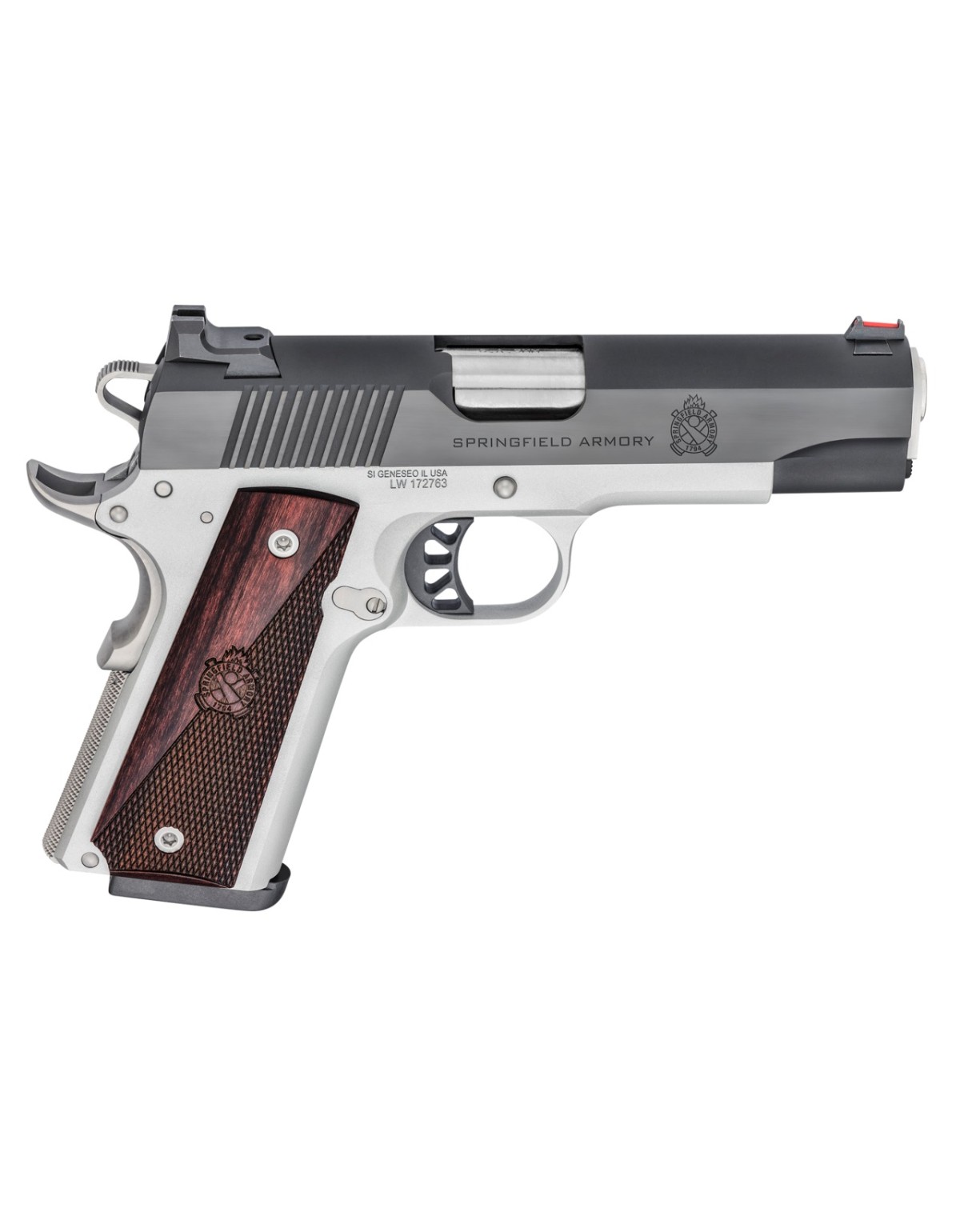 Pistolet Springfield Armory 1911 RONIN ALU / noir cal. .45ACP - 4.25'' - 10.8CM - 1 chargeur 8 coups