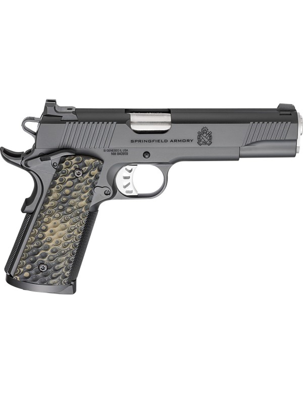 Pistolet Springfield Armory 1911 TRP CLASSIC noir cal. .45ACP canon 5'' - 3 chargeur 8 coups