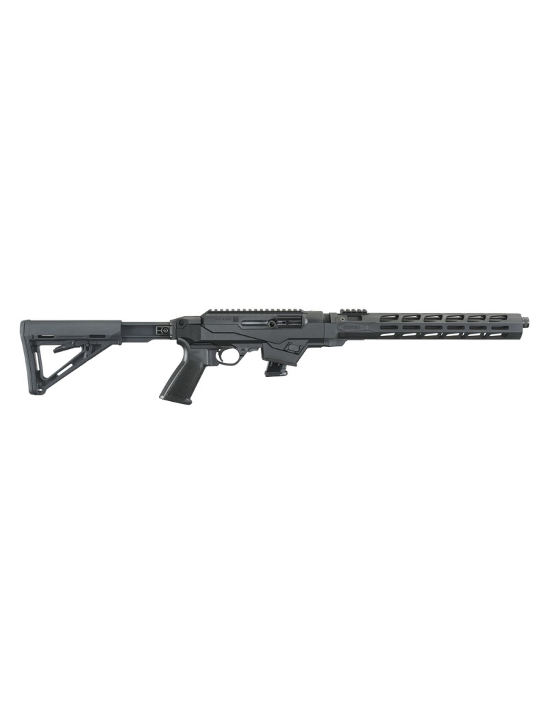 Carabine Ruger PC CARBINE .9MM LUGER 16.12" 10 coups 1/2-28 TAKEDOWN GARDE MAIN AJUS