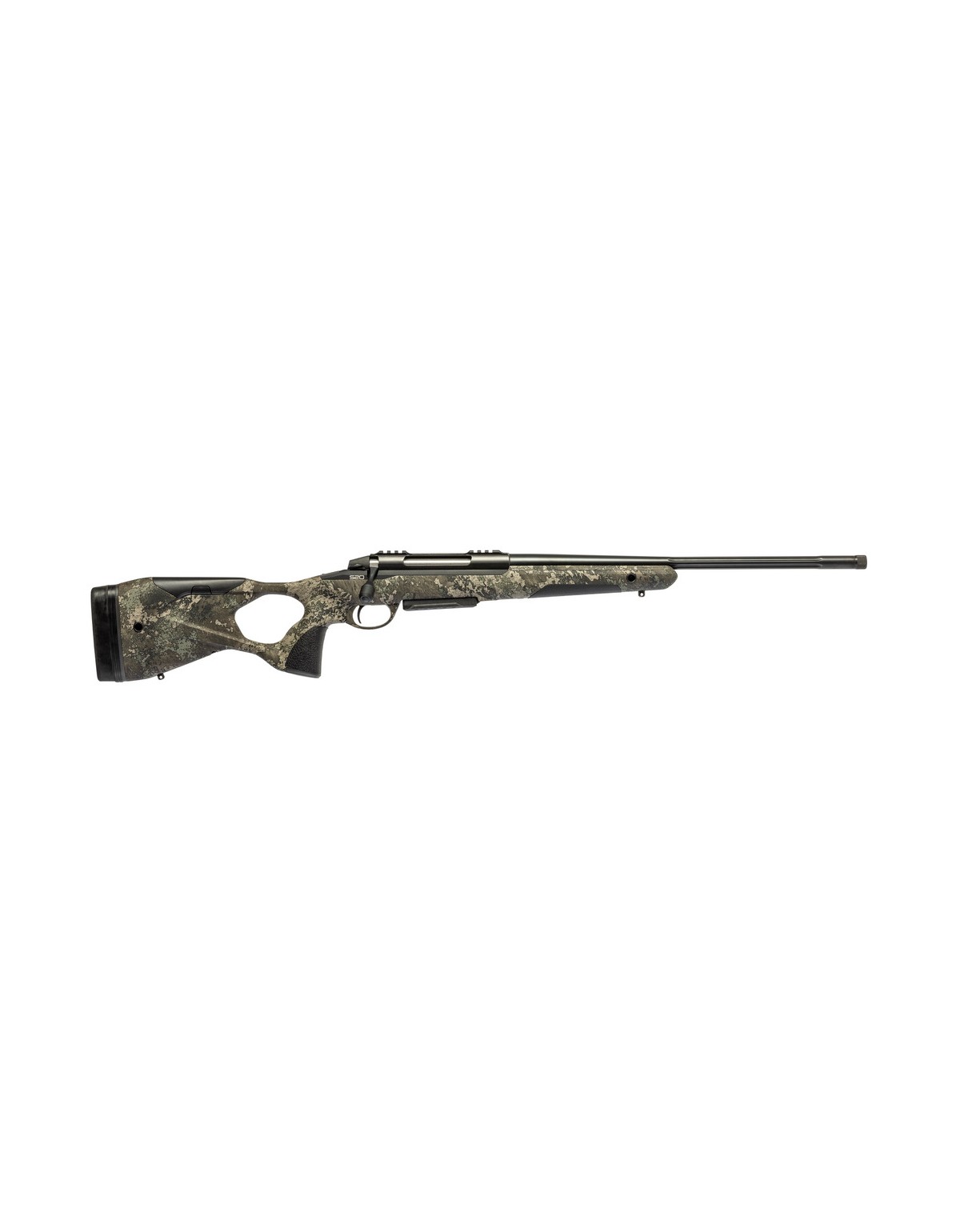Carabine SAKO S20 CAMO TTSSTRATA HUNT FLUTEE CERAKOTE NS 30-06 20" 51CM 5 coups 5/8-24