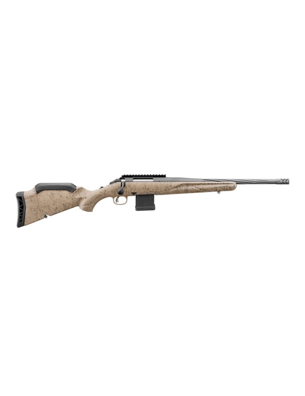 Carabine Ruger AMERICAN RIFLE GEN II RANCH 300BLK 10 coups 46CM (1C)+FREIN BOUCHE ASE
