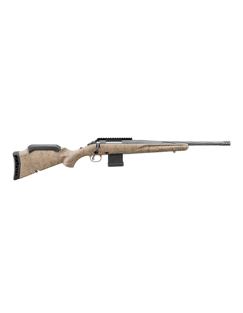 Carabine Ruger AMERICAN RIFLE GEN II RANCH 300BLK 10 coups 46CM (1C)+FREIN BOUCHE ASE