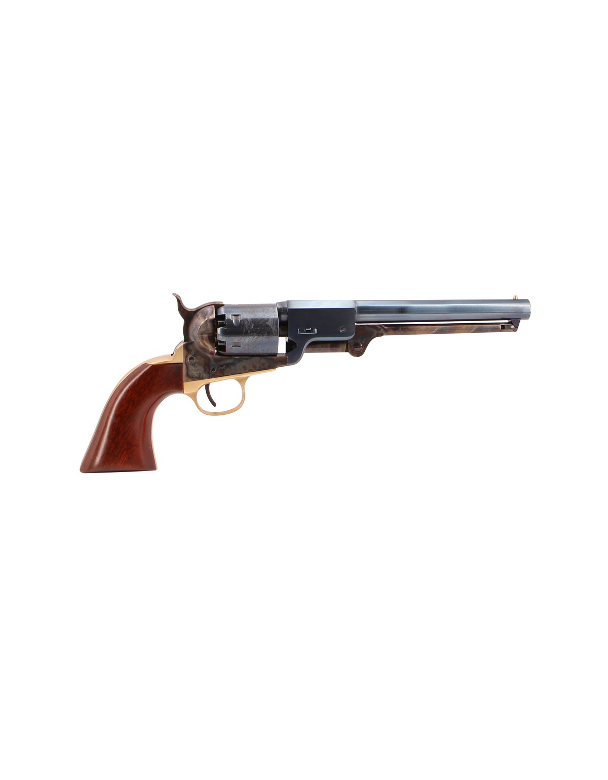 Revolver Uberti 1851 NAVY LEECH RIGDON 36 7.1/2" ROND-BLEU poudre noire