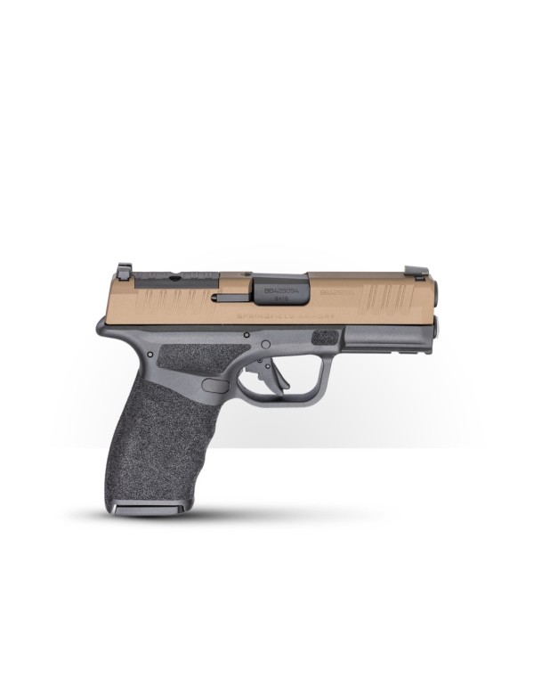 Pistolet Springfield Armory HELLCAT PRO OSP NOIR/BRONZE cal. 9X19 - chargeurs 1x15/1x17 coups