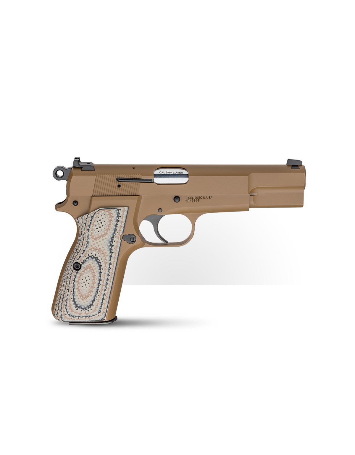 Pistolet Springfield Armory SA-35 COYOTE BROWN cal. 9 mm 4.7'' - 12 CM - 1 chargeur 15 coups
