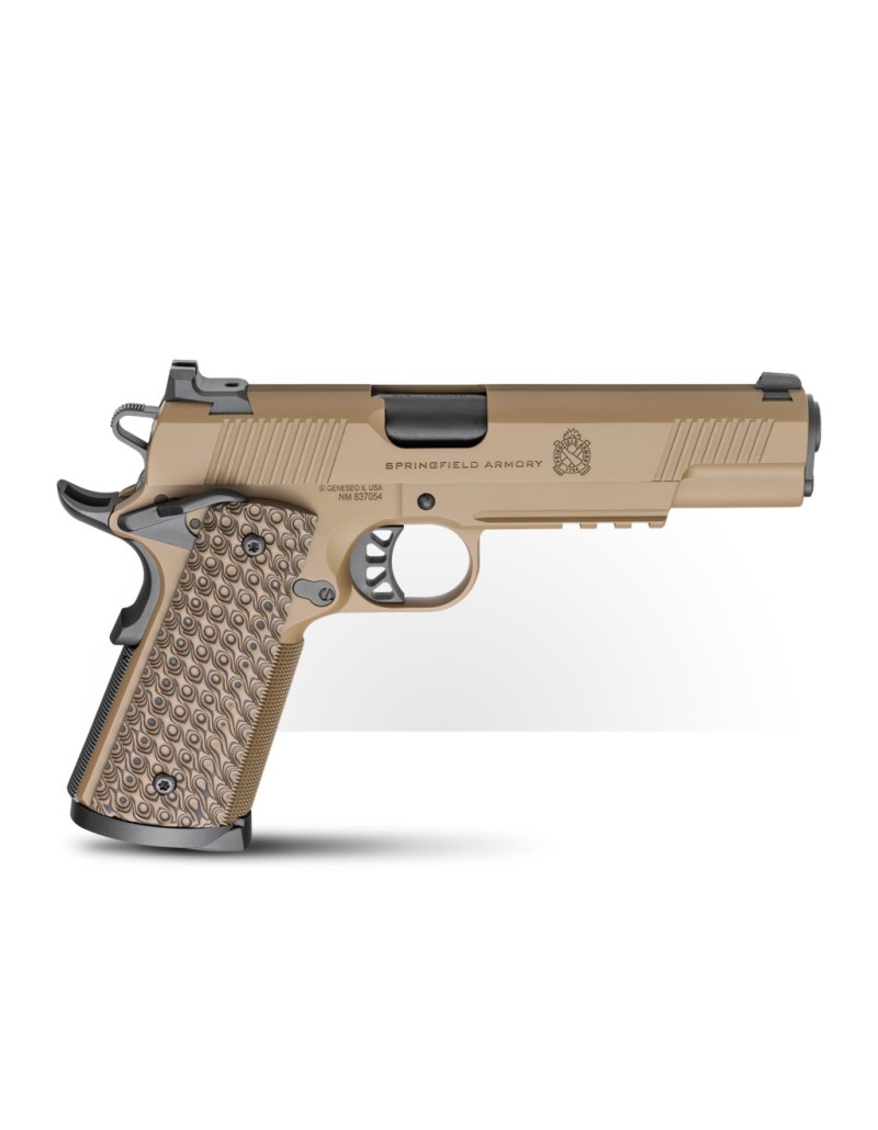 Pistolet Springfield Armory 1911 TRP COYOTE cal. .45ACP canon 5'' - 3 chargeur 8 coups