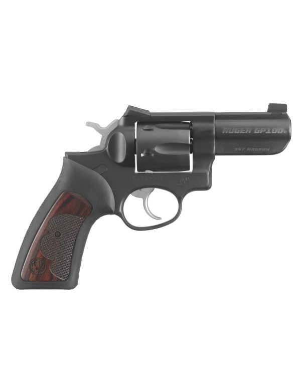 Revolver Ruger GP100 WILEY CLAPP EDITION noir .357MAG 3" 6 coups