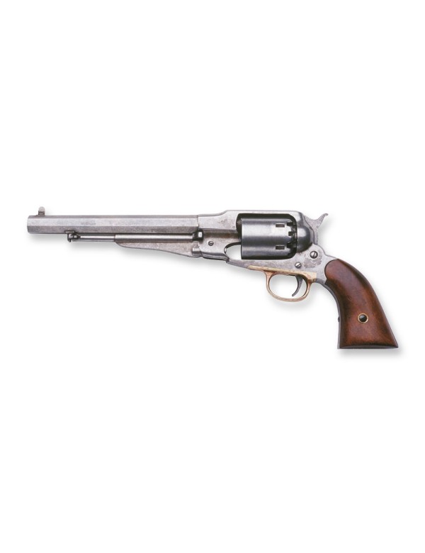 Revolver Uberti 1858 NEW ARMY IMPROVED .44 8" ANTIQUE poudre noire