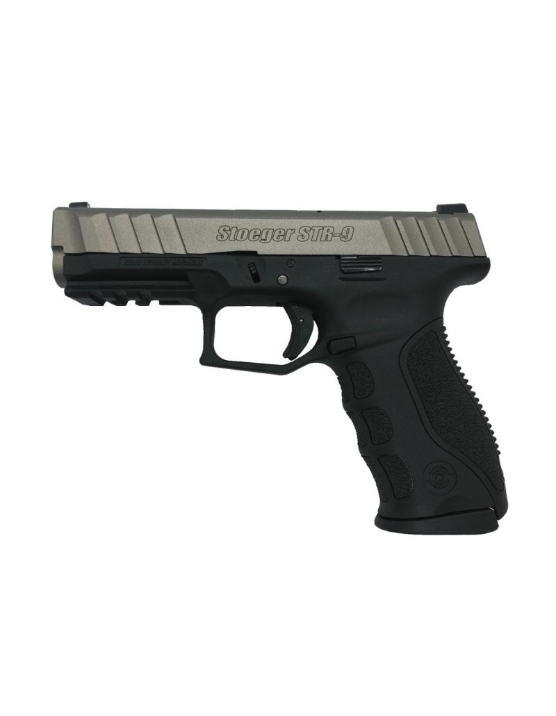 Pistolet Stoeger STR9 STAINLESS CAL 9X19 15 coups - 2 chargeurs