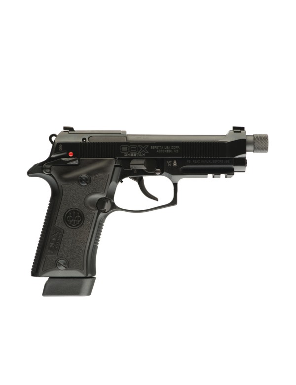 Pistolet Beretta 80X CHEETAH TACTICAL 9 mm court 15 coups 1/2"-28