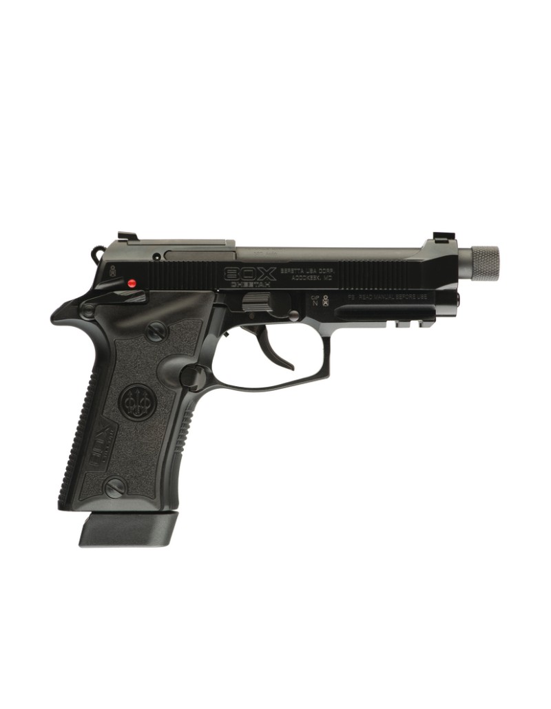 Pistolet Beretta 80X CHEETAH TACTICAL 9 mm court 15 coups 1/2"-28