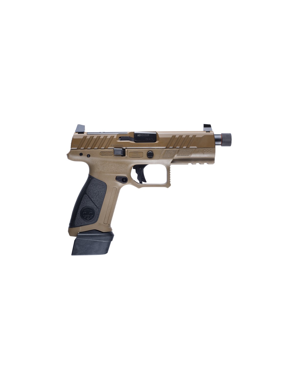 Pistolet Beretta APX A1 FULL SIZE TACTICAL FDE 9 Para 3X19