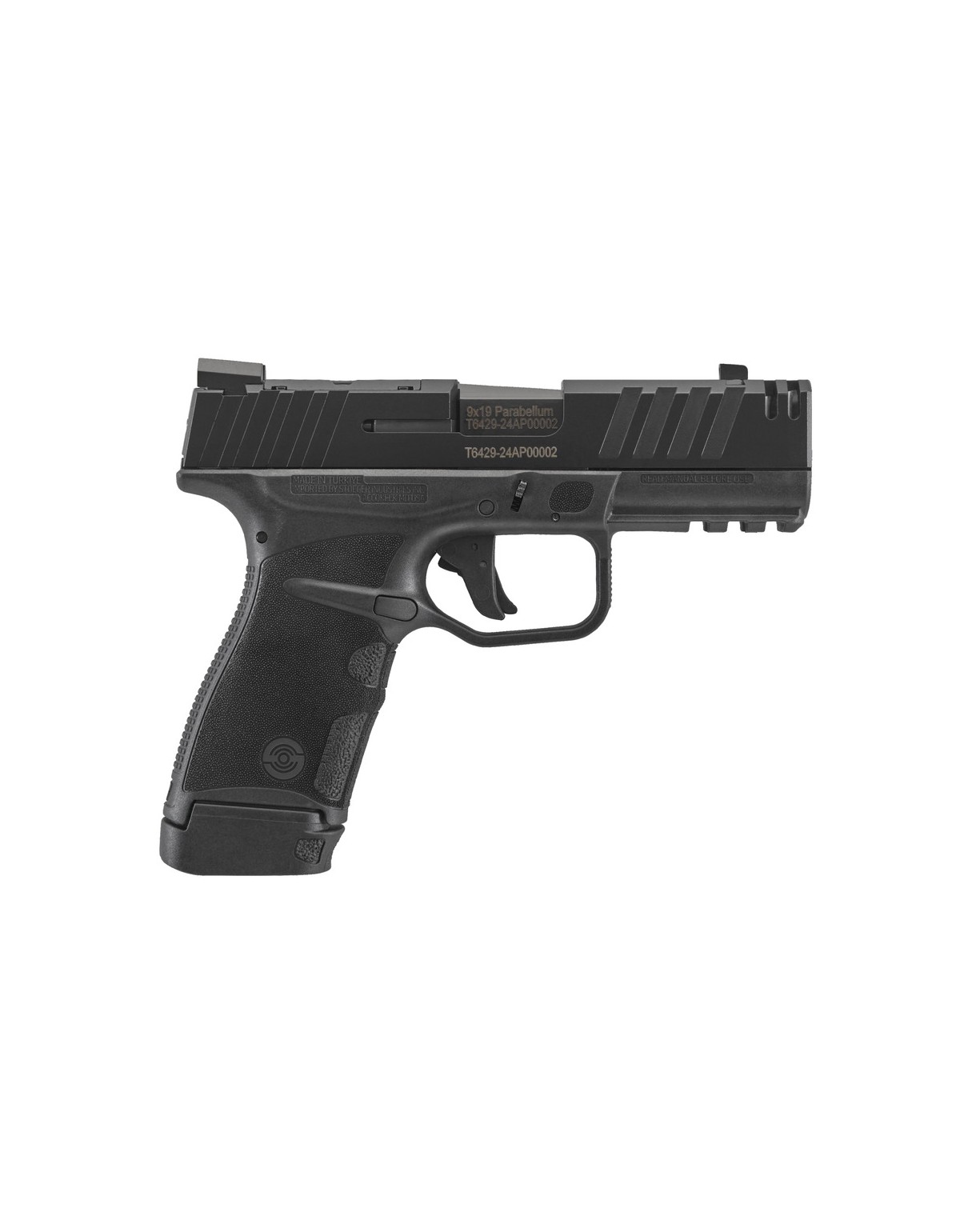 Pistolet Stoeger STR9 THINLINE noir CAL9X19 OPTIC READY 3 chargeurs - 2x14 coups + 16 coups