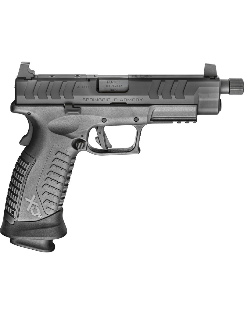 Pistolet Springfield Armory XD-M ELITE 4.5 OSP canon fileté cal. 9X19 - chargeurs 2x20 coups