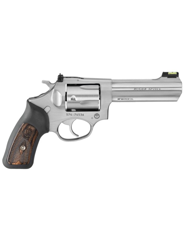 Revolver Ruger SP101 KSP-341X HAMMERLESS .357MAG 4.20" 10.7CM 5 coups STAINLESS