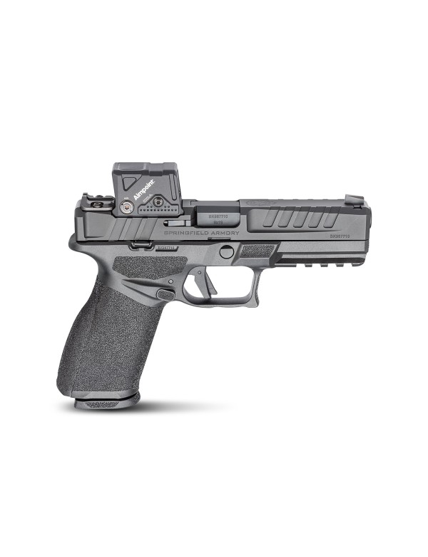 Pistolet Springfield Armory ECHELON 4.5F avec AIMPOINT COA cal 9x19 chargeurs 17 et 20 coups