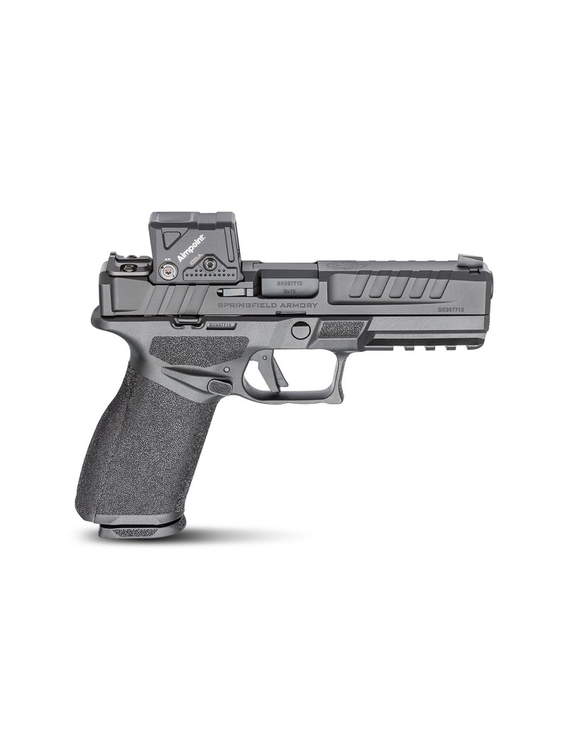 Pistolet Springfield Armory ECHELON 4.5F avec AIMPOINT COA cal 9x19 chargeurs 17 et 20 coups