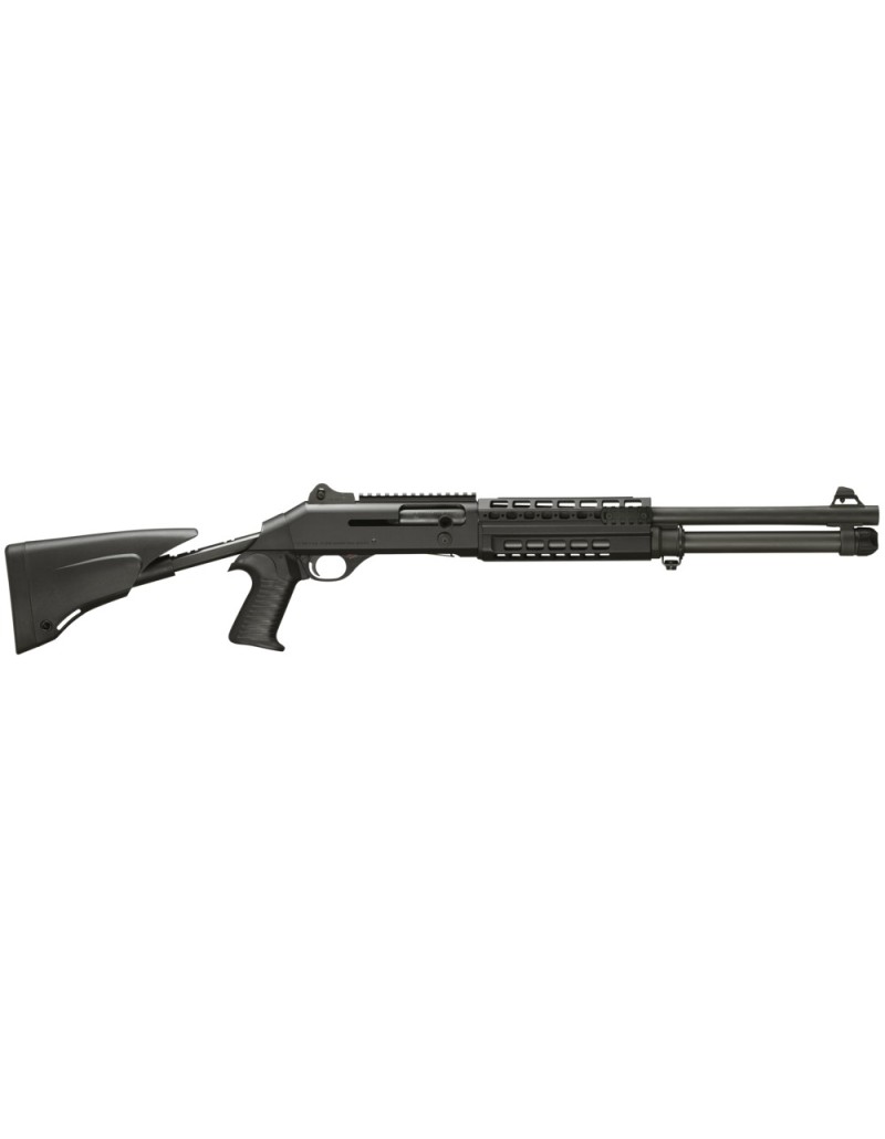 Fusil semi-automatique Benelli M4 A1 Multi-Rail 18,5" MC GS 3"cros tel. Tube lg(Valise,bretel,kit nett) B