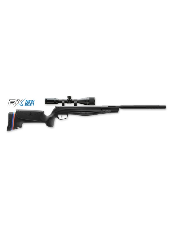 Carabine AIR Stoeger RX20 TAC SUPRRESSOR CAL.4.5 19.9J COMBO 3-9X40 BIPIED RXT0005G