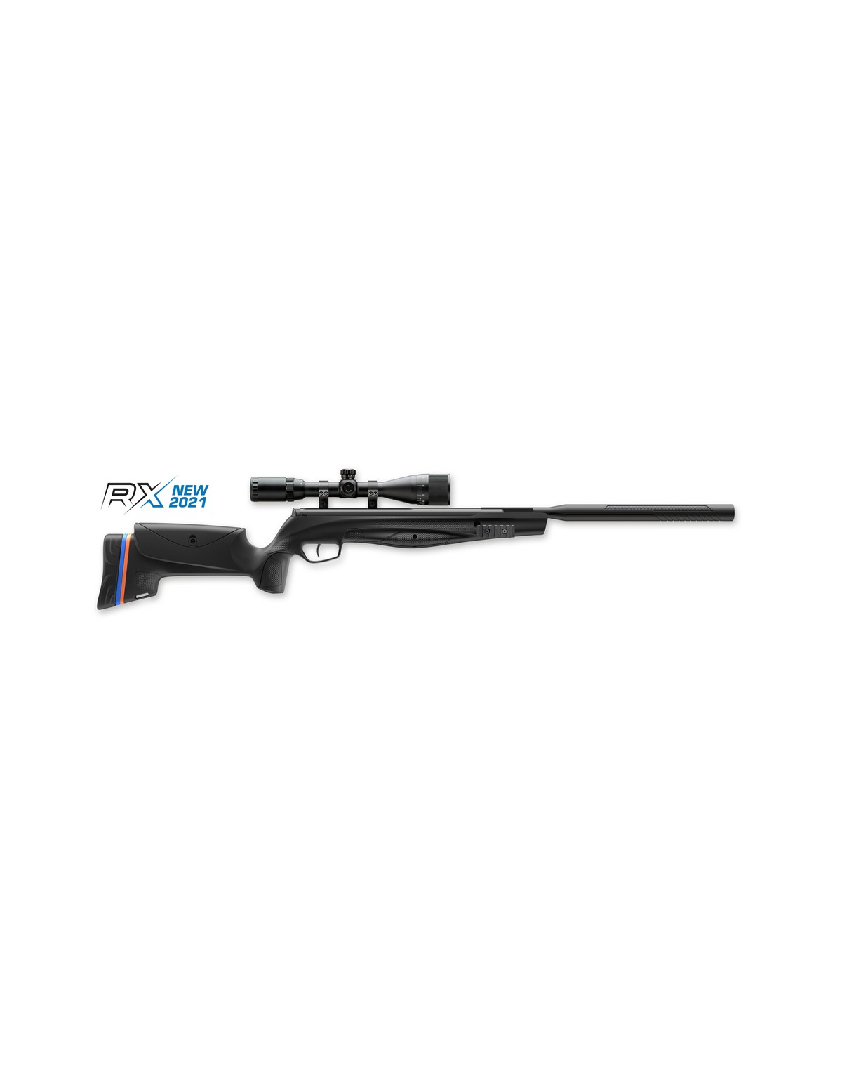 Carabine AIR Stoeger RX20 TAC SUPRRESSOR CAL.4.5 19.9J COMBO 3-9X40 BIPIED RXT0005G