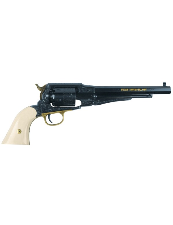 Revolver Uberti 1858 NEW ARMY IMPROVED .44 8" GRAVE-BLUE poudre noire