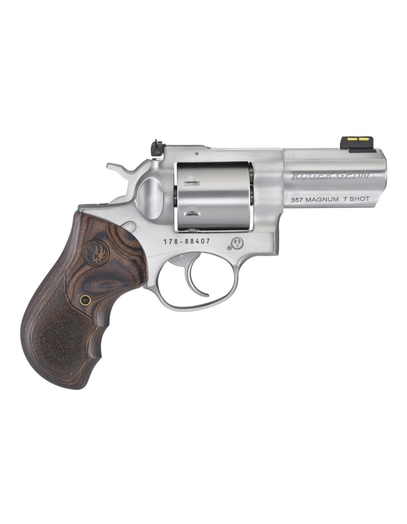 Revolver Ruger GP100 KGP161 .357MAG 6" 6 coups inox HAUSSE REGLABLE 1707
