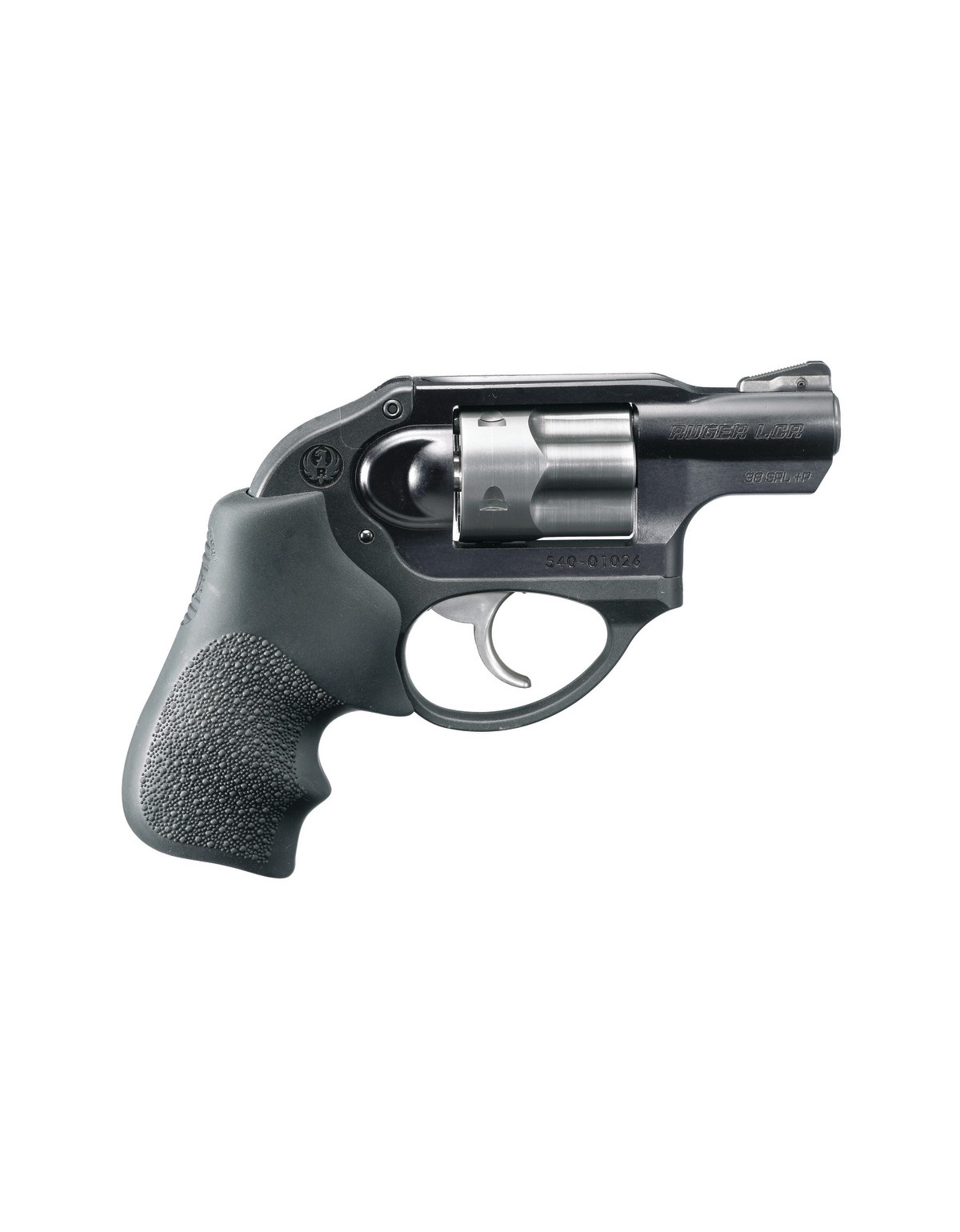 Revolver Ruger LCR 38SPECIAL+P 5 coups canon 48 mm POIGNEE HOGUE