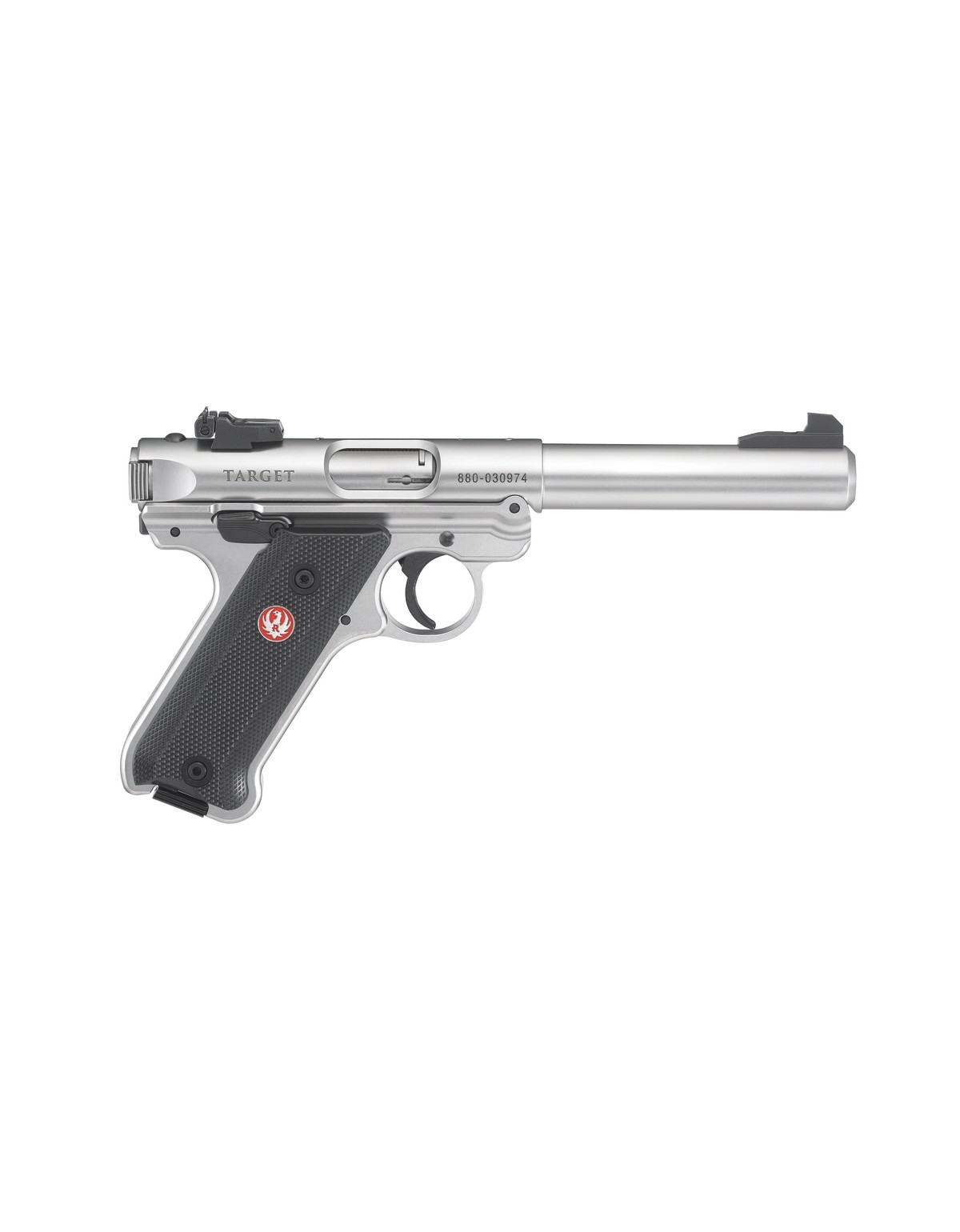 Pistolet Ruger MARK IV .22LR 5.1/2" 10 coups inox TARGET 40103 (2C)