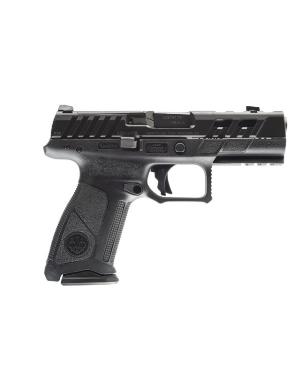 Pistolet Beretta APX A1 PORTED noir 9 Para 2*17 coups + 1*19
