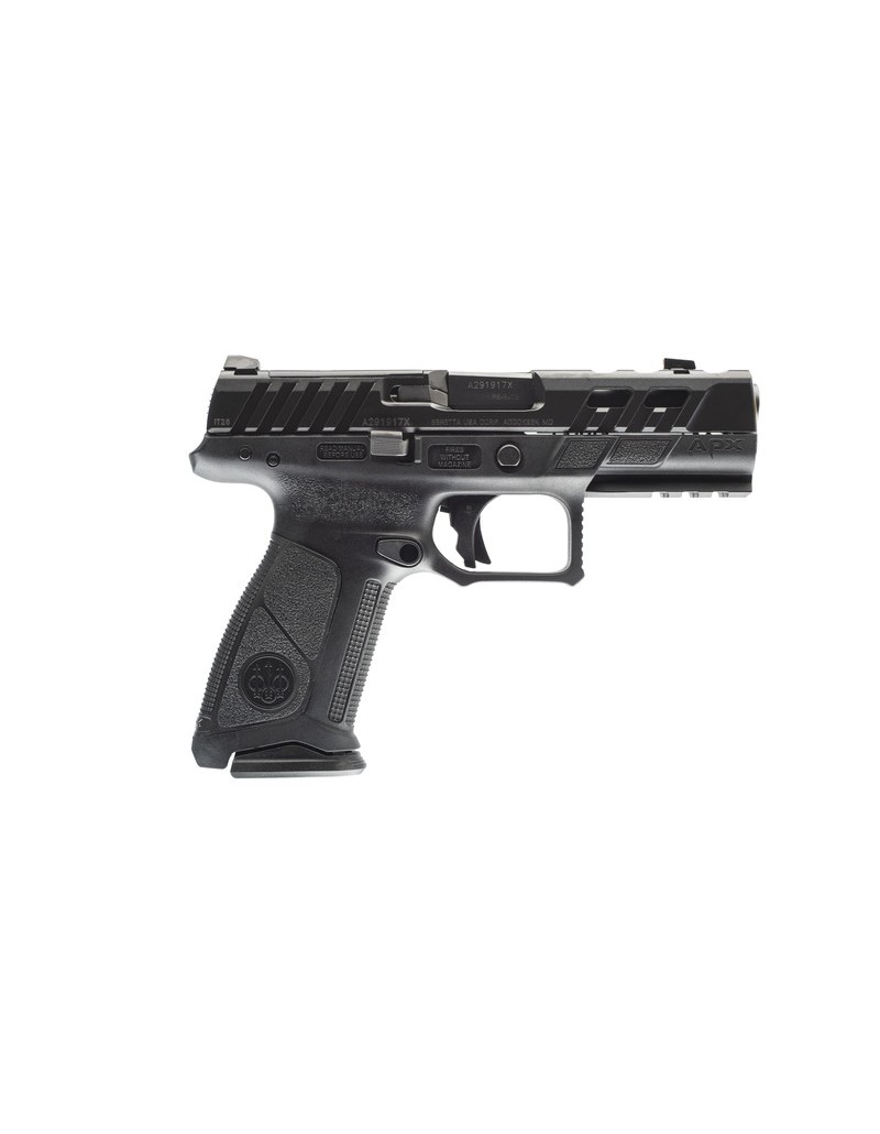 Pistolet Beretta APX A1 PORTED noir 9 Para 2*17 coups + 1*19