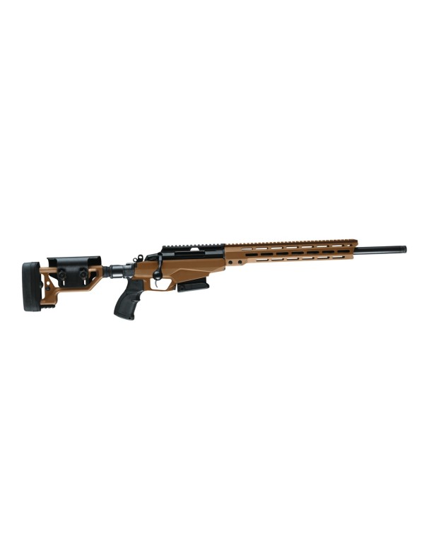 Carabine TIKKA T3X TACT A1 6.5CRMR NS 10RD CR FS 24" 61CM fileté 5/8-24" COYOTTE BR