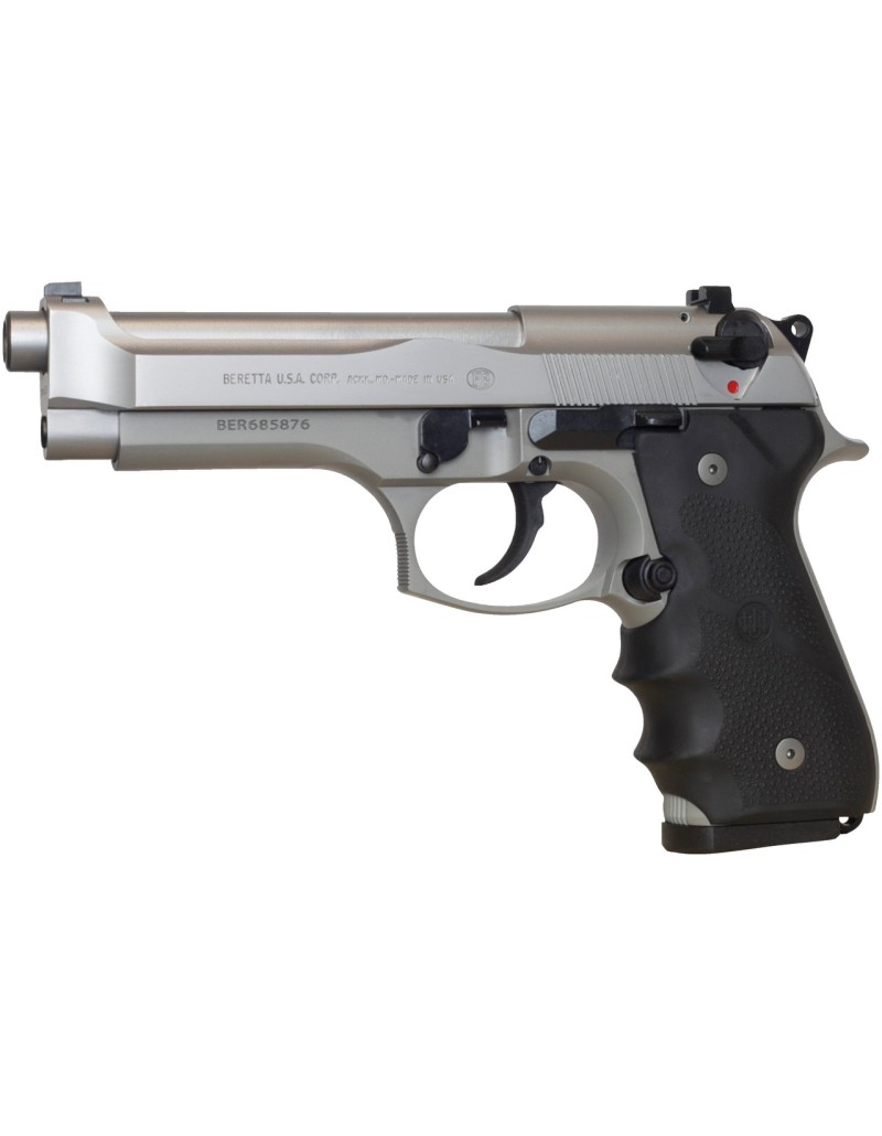 Pistolet Beretta M9 92FS 9 mm BRIGADIER inox 2-15 coups J92F560M