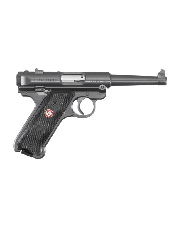 Pistolet Ruger MARK IV STANDARD .22LR 4.75" 10 coups bronze canon FUSELE 40104 (2C)
