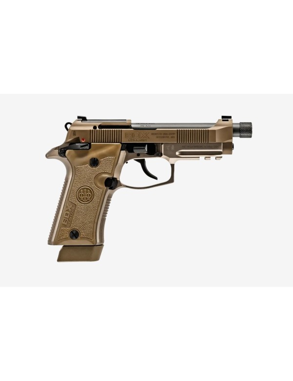 Pistolet Beretta 80X CHEETAH TACTICAL FDE .9 MM court (.380) 2 *15 coups