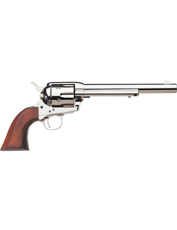 Revolver Uberti CATTLEMAN 9 mm BLANC 5.1/2" nickelé