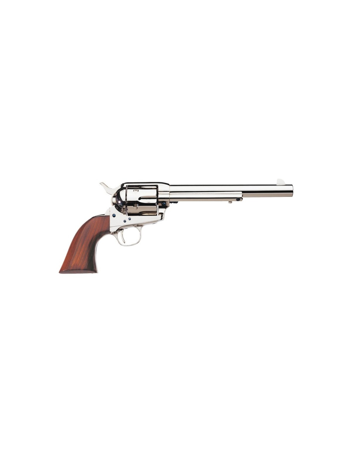 Revolver Uberti CATTLEMAN 9 mm BLANC 5.1/2" nickelé