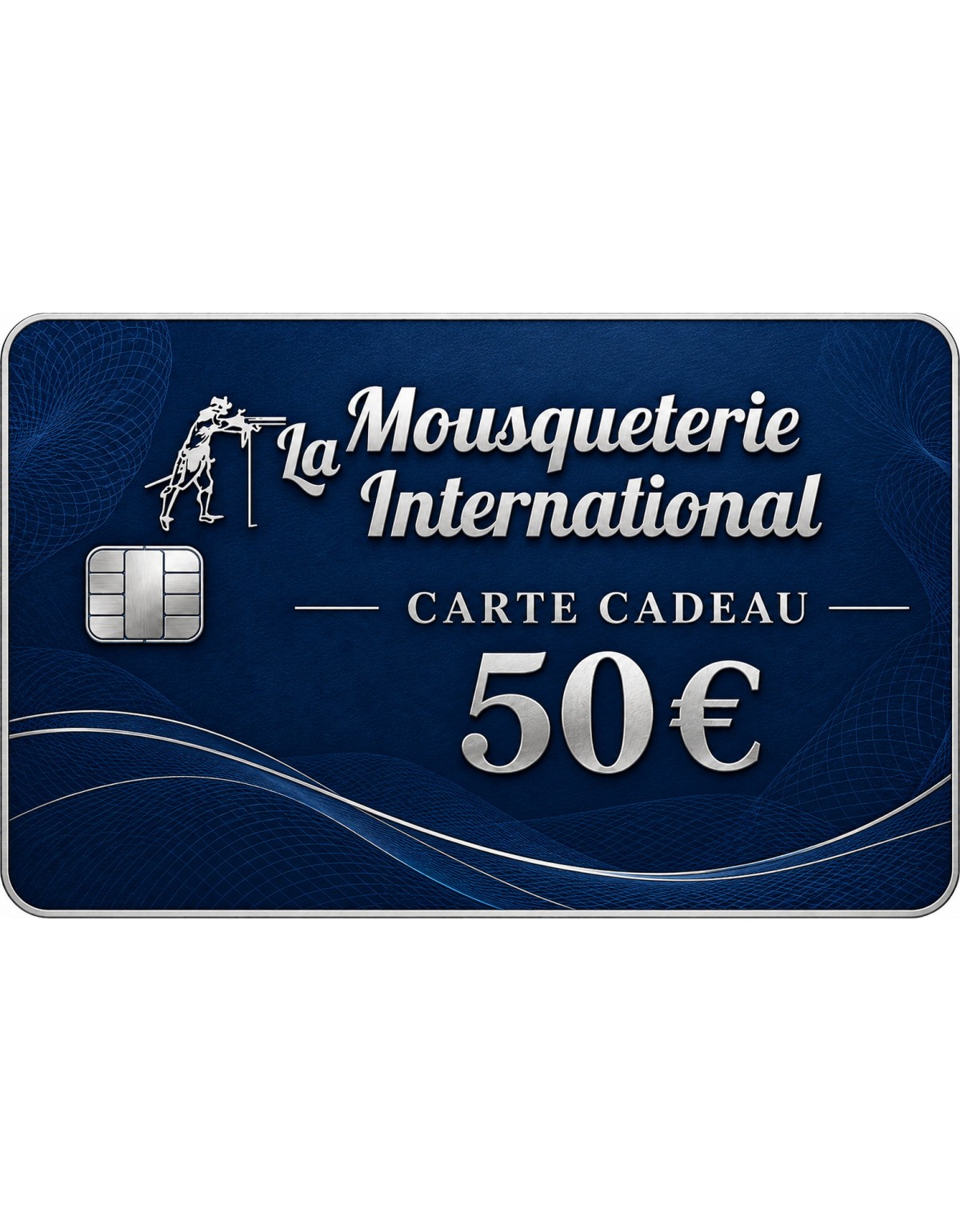 CARTE CADEAU LA MOUSQUETERIE INT - Valeur 50 €