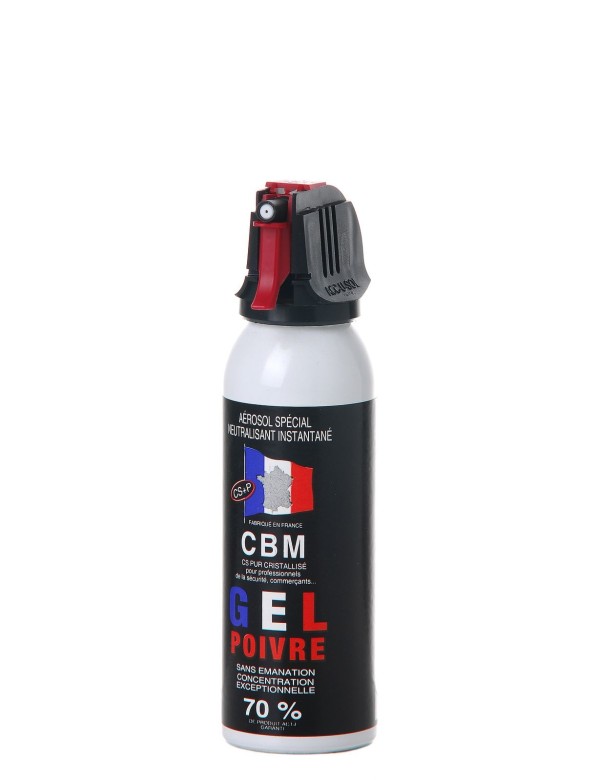 Bombe CBM gel red pepper capot accusol 100ML